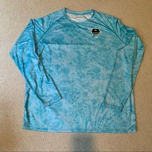 NWT Field & Stream Blue Athletic Shirt — Size 2XL